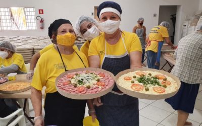 Pizza solidária